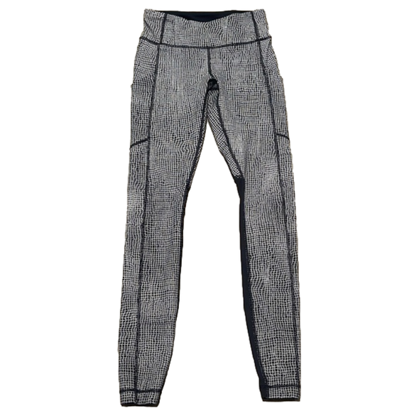 lululemon athletica Pants - lululemon athletica size 2 Black and White Leggings